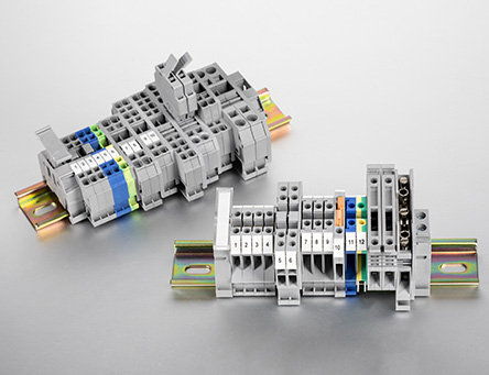 Rail terminal block