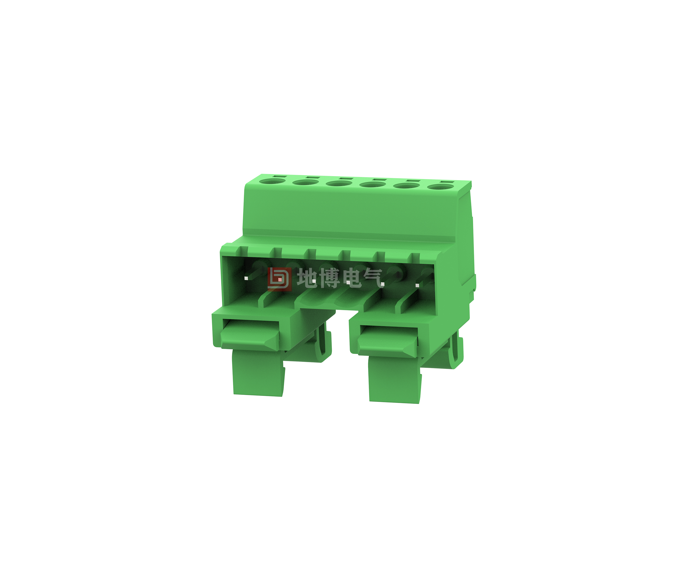 DIN rail connector DB2ERK-5.08