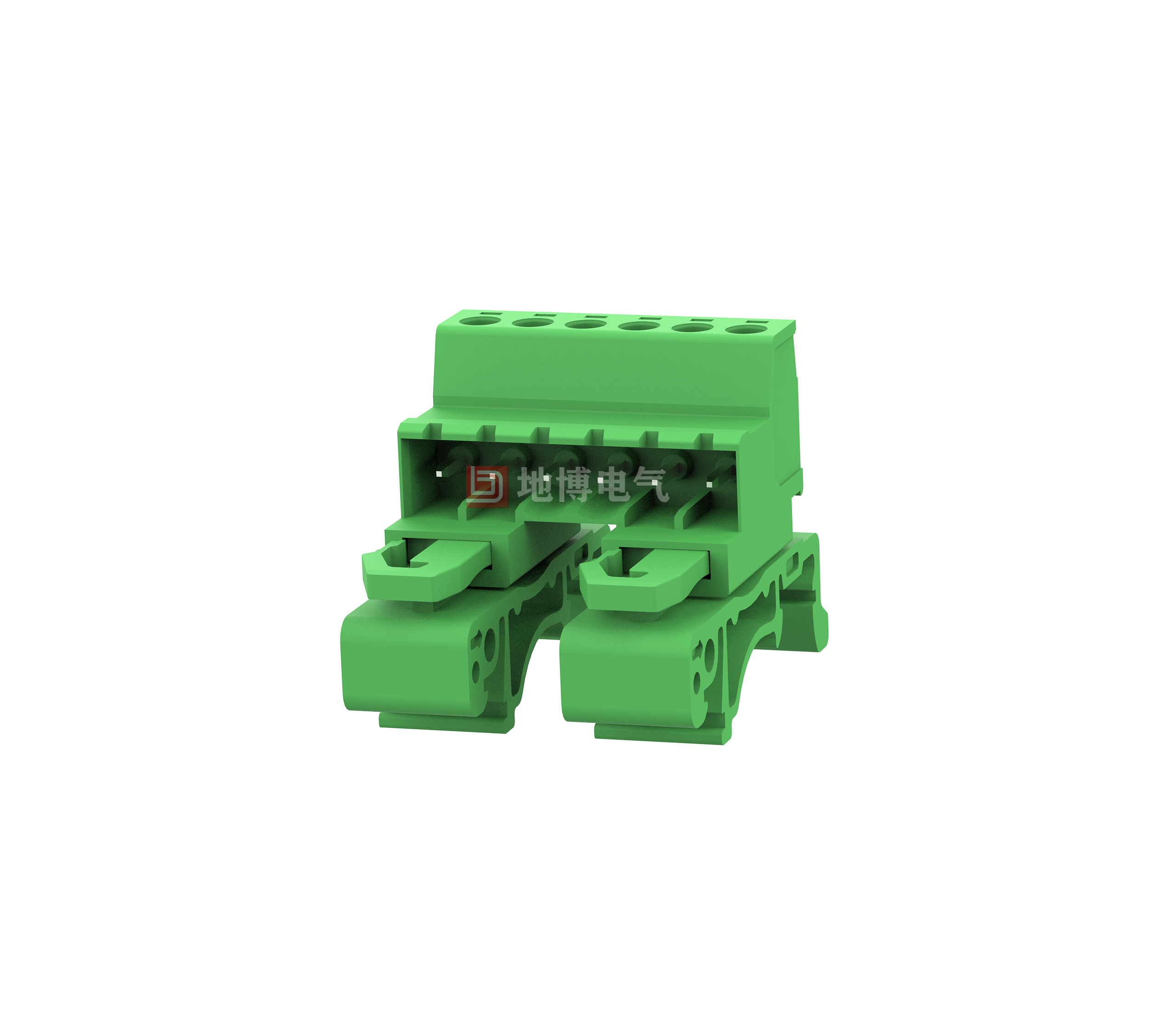 DIN rail connector DB2EURK-5.08