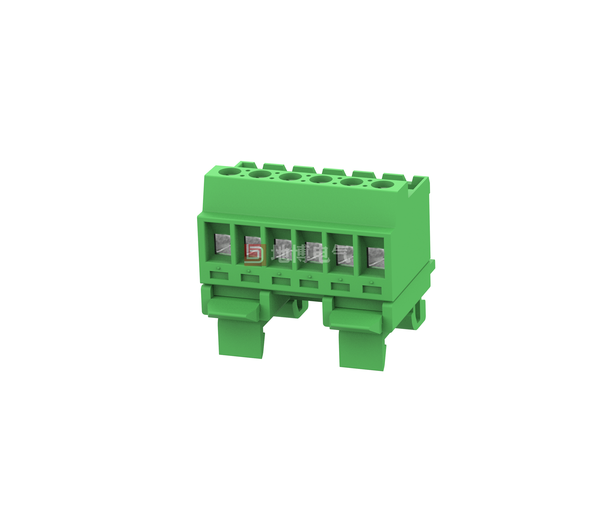 DIN rail connector DB2EVK-5.08