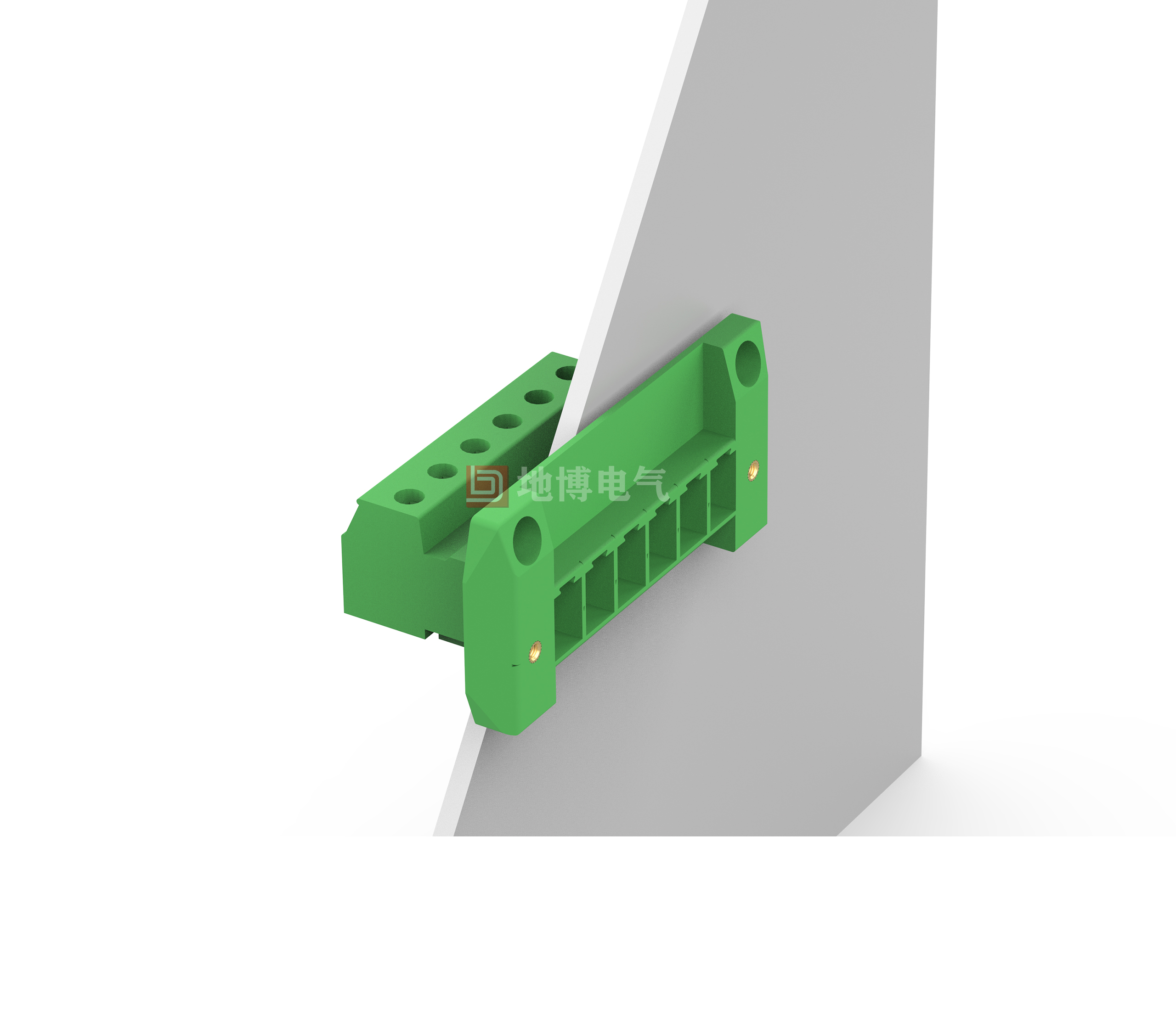 Straight-through plug DB3CKM-7.62